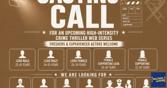 CASTING CALL Crime Thriller Web Series