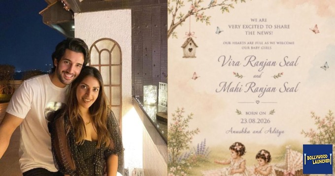 Aditya Seal and Anushka Ranjan Welcome Twin Baby Girls, Reveal Their Names