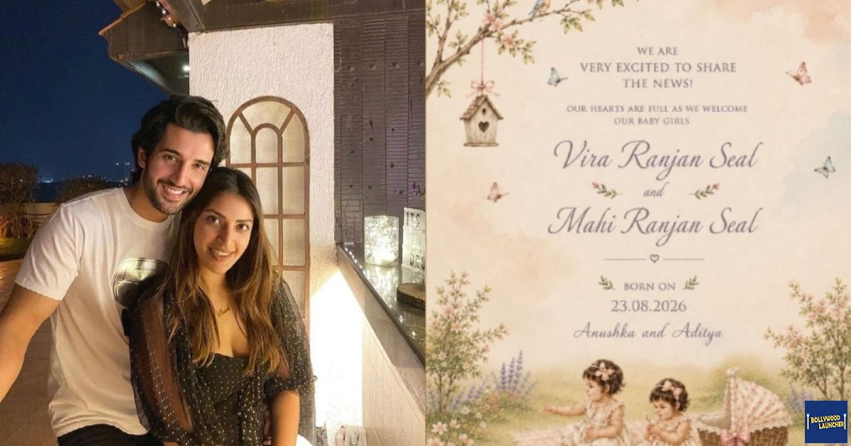 Aditya Seal and Anushka Ranjan Welcome Twin Baby Girls, Reveal Their Names
