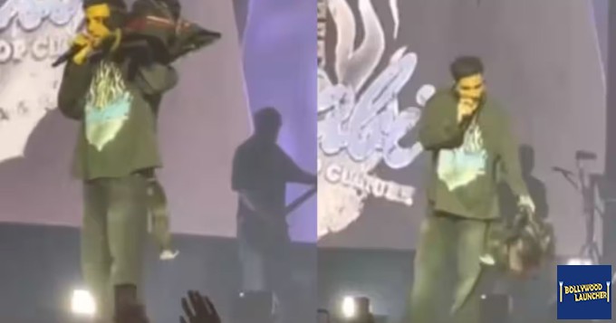 Sada Singh in Aujla gets furious with a fan on concert of Australia, threw his jacket on the stage; video surfaced on internet
