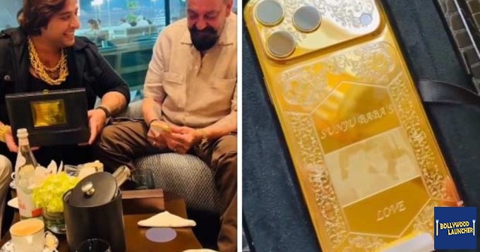 Sanjay Dutt Gifted Gold-Plated iPhone by Pakistani Influencer Ahead of Dhurandhar: The Revenge Release