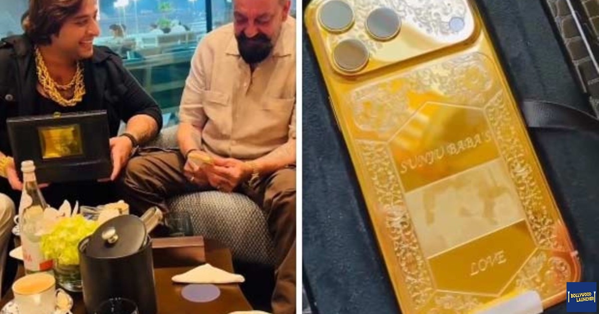 Sanjay Dutt Gifted Gold-Plated iPhone by Pakistani Influencer Ahead of Dhurandhar: The Revenge Release