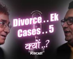 Divorce Ek… Par Cases 5 Kyon? | Matrimonial Laws Explained | Adv Siddhartha Shah Credit :Youtube channel of Kyon...?