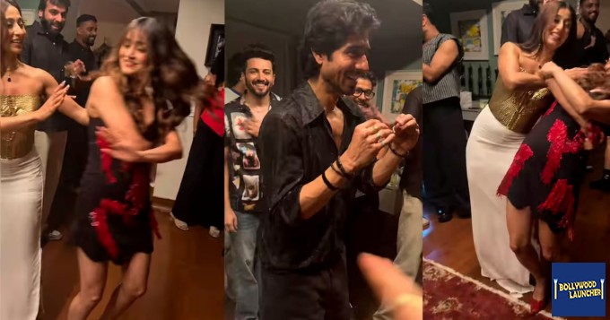 Shreya Kalra and Shivangi Joshi dance together at Lock Upp 2 Success Party