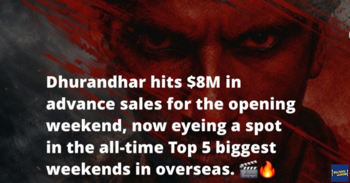 Dhurandhar Rages Overseas $8M in the Bag, Eyes Top 5 All-Time Openings