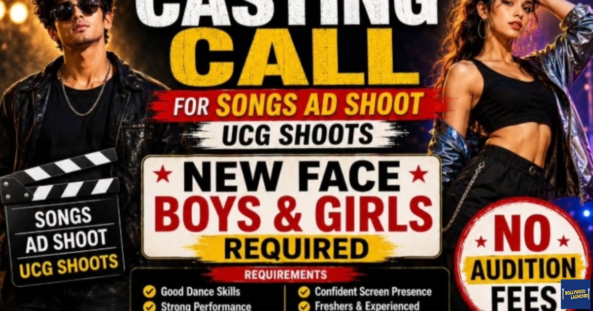 new casting update for song ad shoot