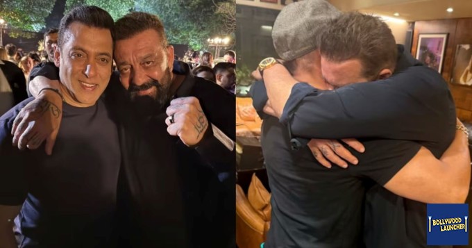 Salman Khan and Sanjay Dutt’s meet up receives emotional response; 'I Love You Baba’ messages tug at the hearts of fans