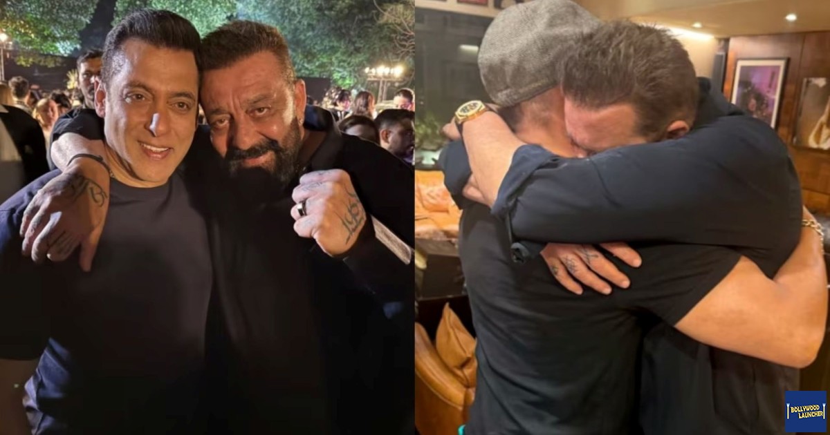 Salman Khan and Sanjay Dutt’s meet up receives emotional response; 'I Love You Baba’ messages tug at the hearts of fans