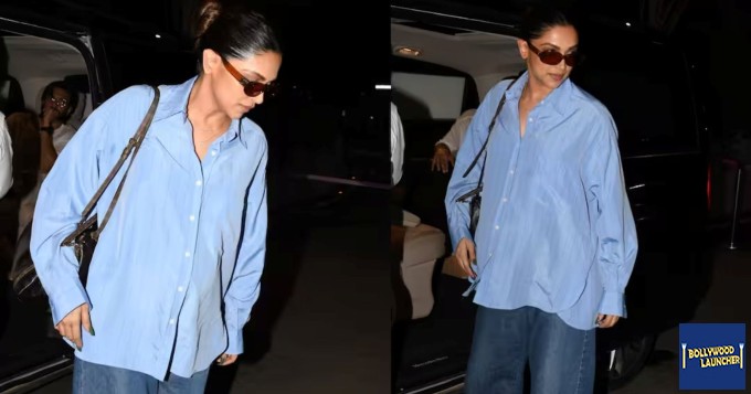 Deepika Padukone Pregnancy: Hiding baby bump, seen with Ranveer Singh at Airport