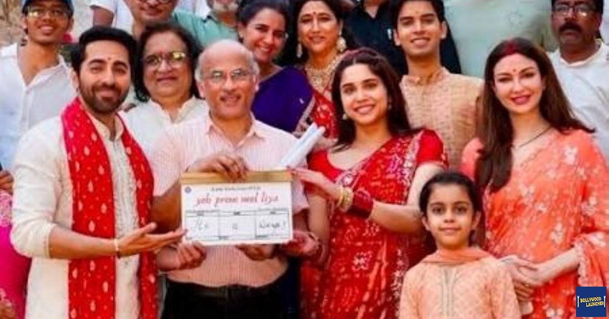 Yeh Prem Mol Liya Ayushmann Khurrana and Sharvari Wagh Hearts Go into a Tizzy Sooraj Barjatya’s Movie Wrapped Up